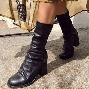 Elle block heel for BUNDLE